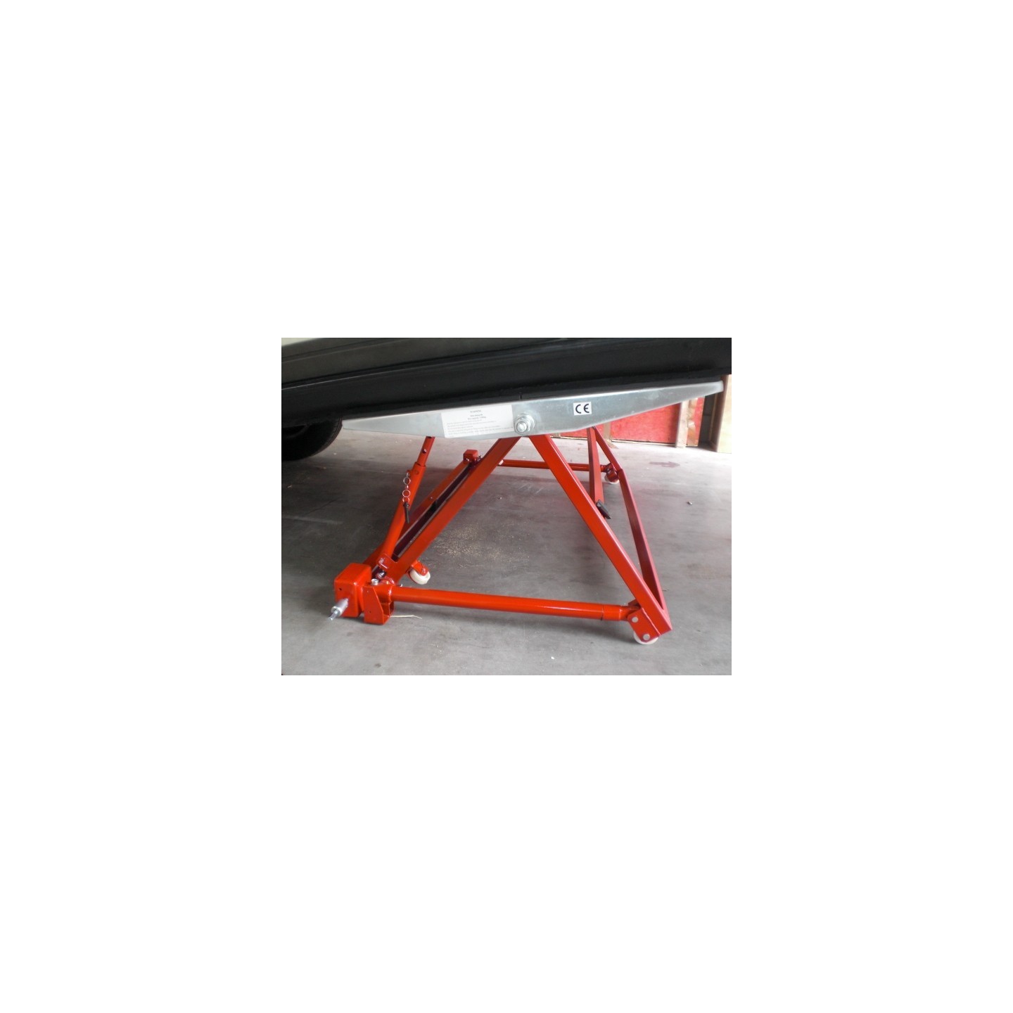 Oprijbrug mechanisch 900 KG