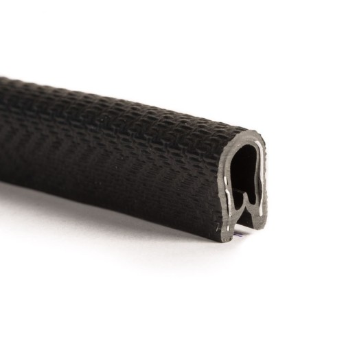 Brandstofslang rubber met omvlechting 6.0 mm  - 1 meter