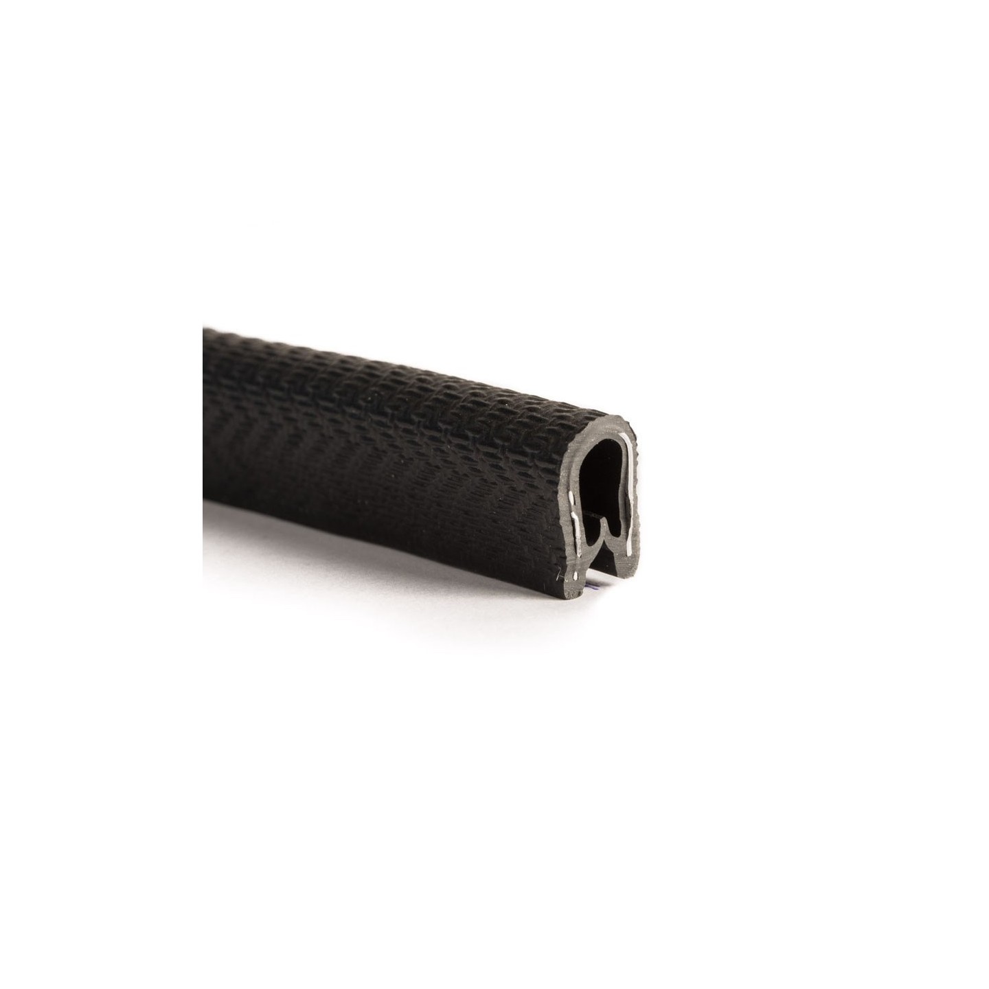 Brandstofslang rubber met omvlechting 6.0 mm  - 1 meter