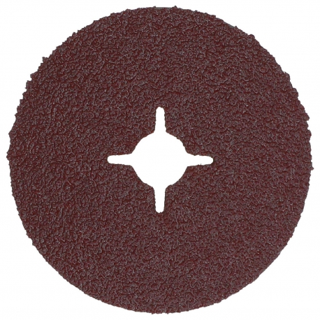 Norton Fiberschijven Alox F100 125 x 22 mm korrel 36 - pakje 25 stuks