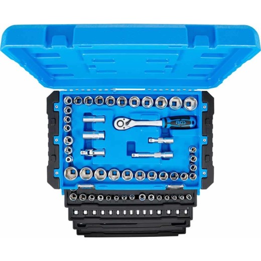 Ring/steeksleutel set 12-delig INCH maten