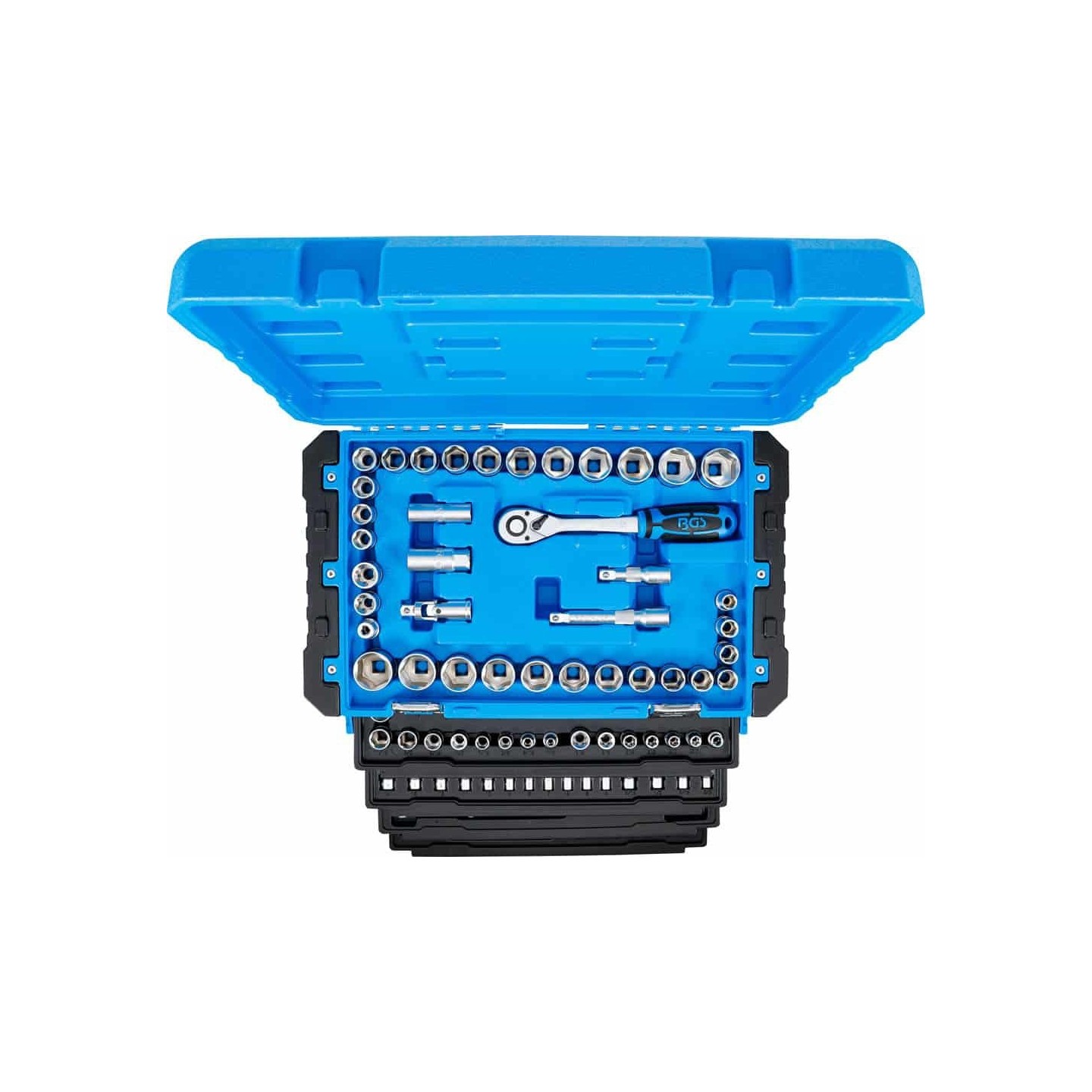 Ring/steeksleutel set 12-delig INCH maten
