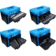 Dopsleutelset zeskant | 6,3 mm (1/4") / 10 mm (3/8") / 12,5 mm (1/2") | metrisch en inches | 300-dlg.