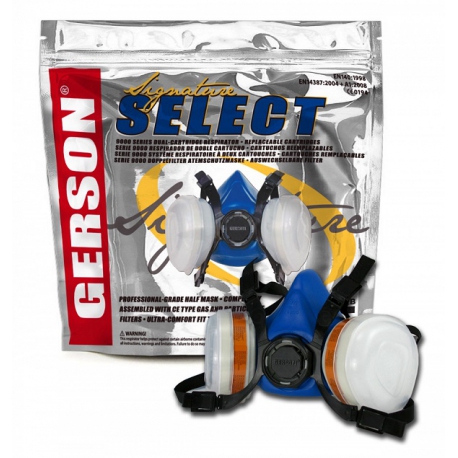 Gerson 9311E2B halfgelaatsmasker spuitmasker Maat L