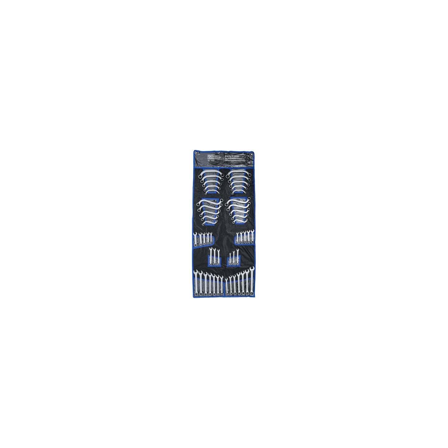 Ring/steeksleutel set 12-delig INCH maten