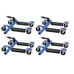 Automovers Mechanisch - set van 4 stuks.