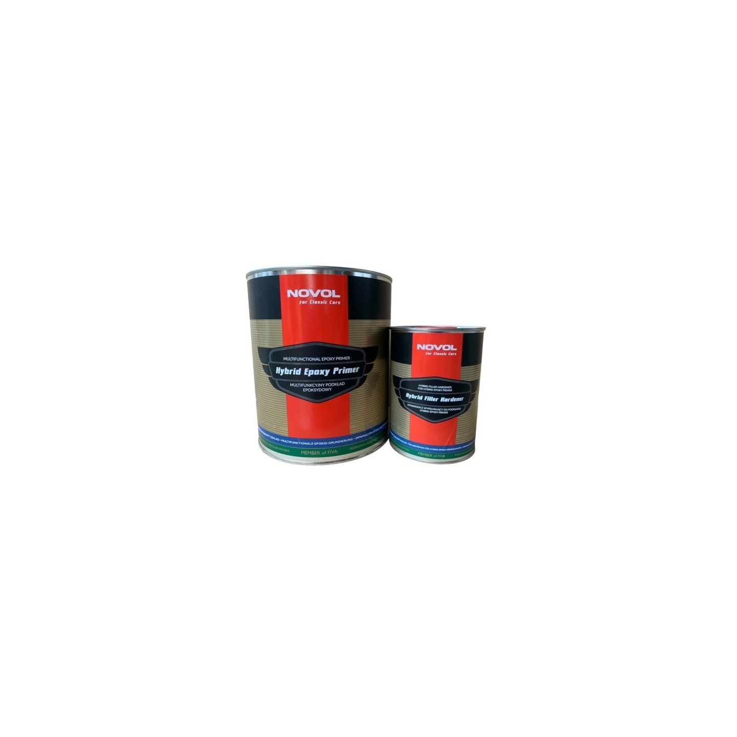 Isolator / epoxy primer set 5 liter - NOVOL