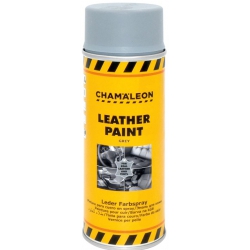 Leerverf grijs spuitbus 400 ml - Chamäleon