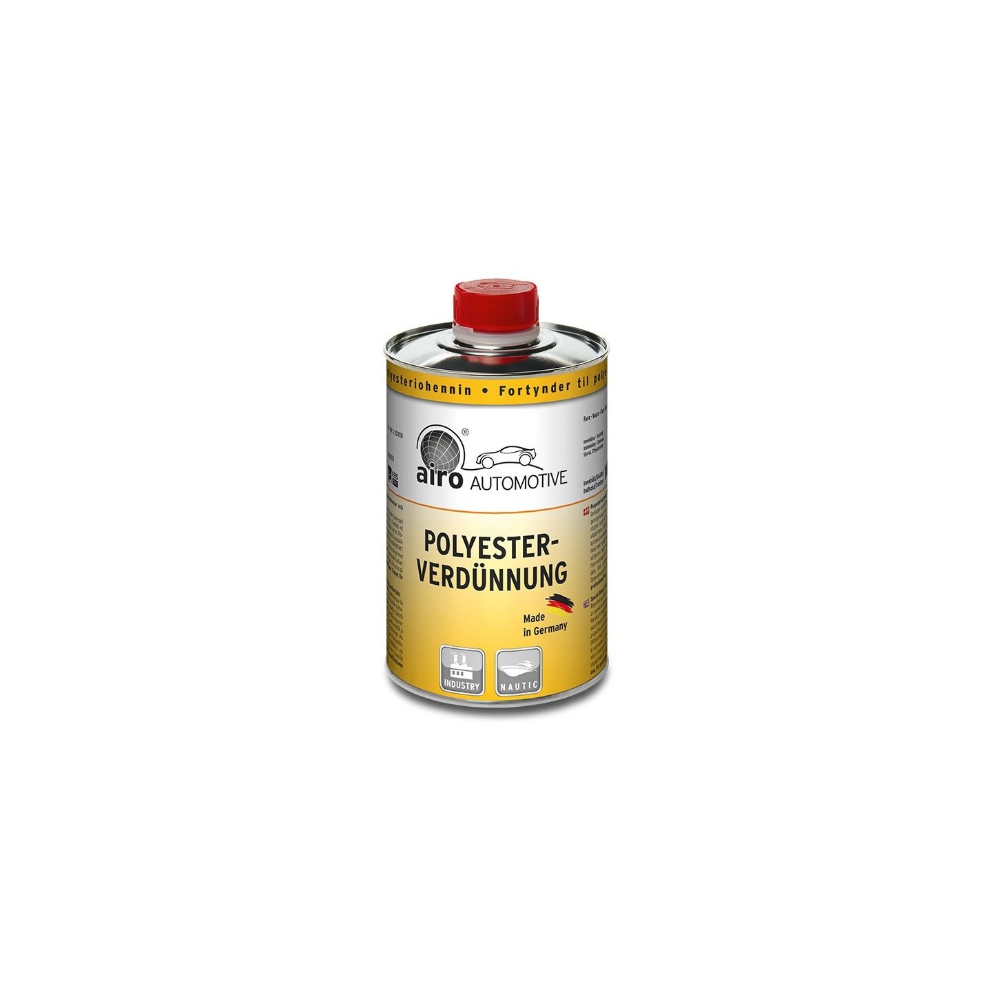 Spray verdunning voor polyester spuitplamuur 1 liter