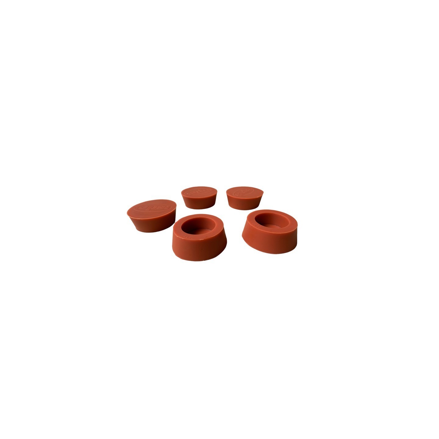 Assortiment siliconen kappen - Kleine maten