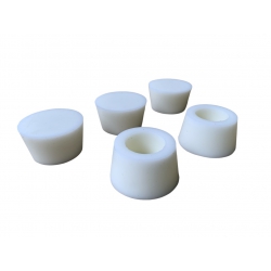 Conische siliconen stoppen 38/46 mm 5 stuks