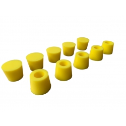Conische siliconen stoppen 26/32 mm 10 stuks