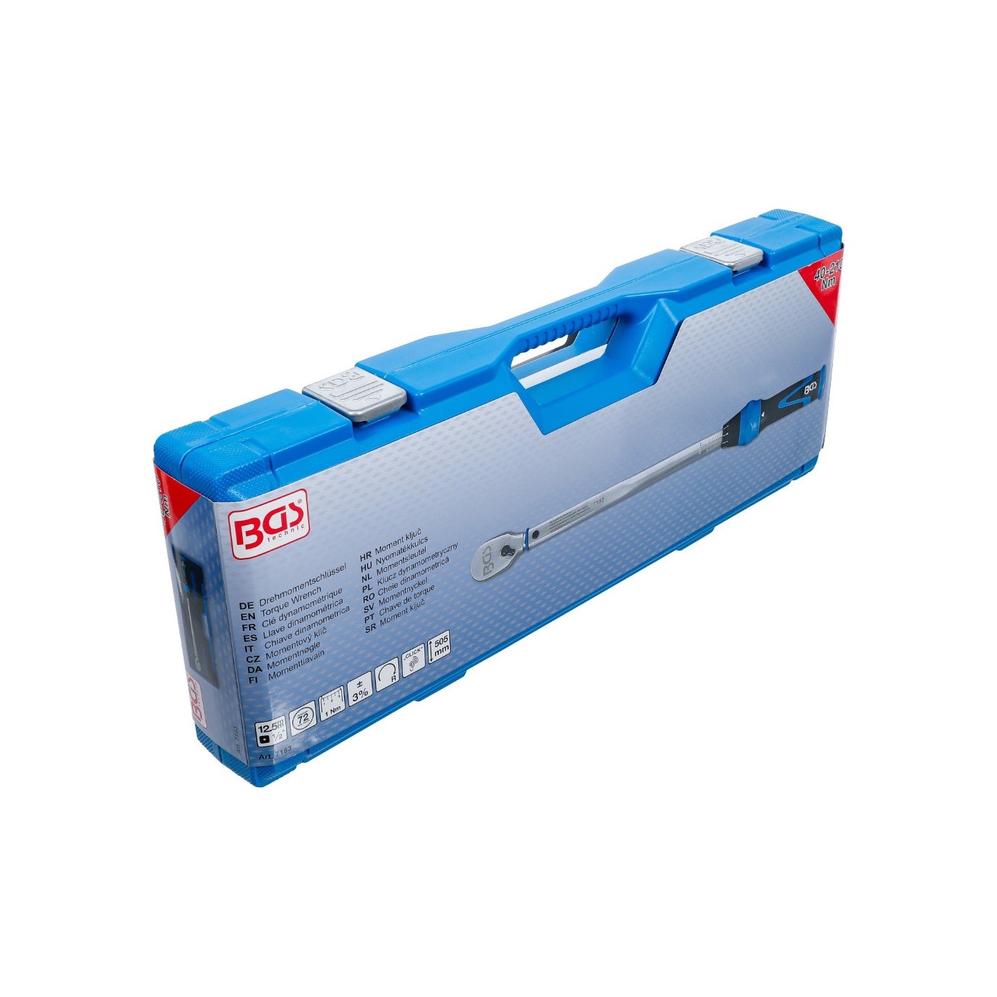Momentsleutel 1/2" - 30-210 Nm