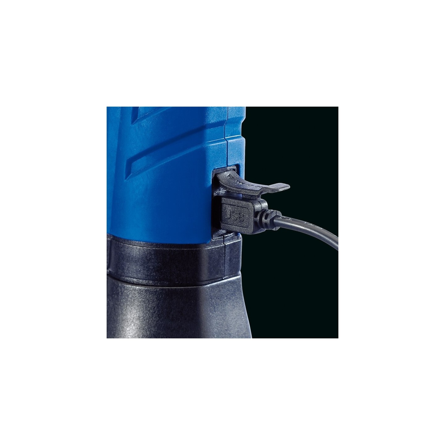Werklamp COB LED, oplaadbaar 7W, blauw (USB)