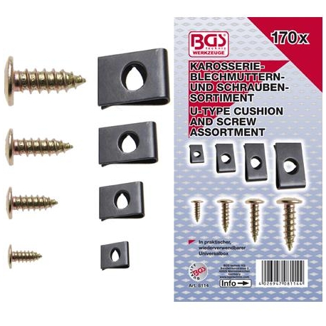 Assortiment parkers en speednuts 170 delig