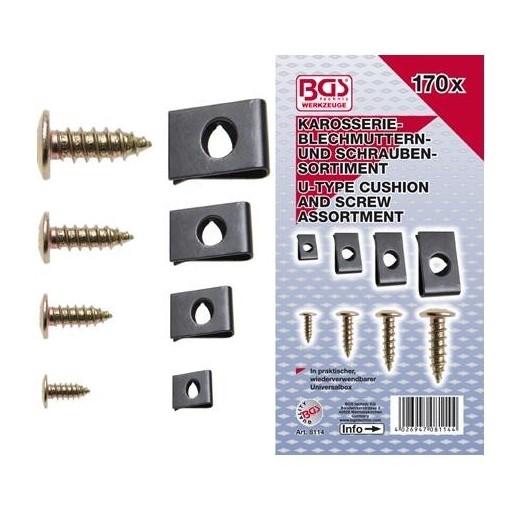Assortiment parkers en speednuts 170 delig