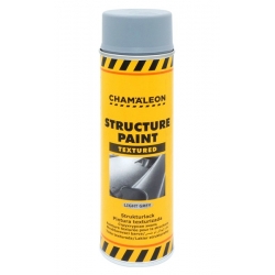 Structuurspray lichtgrijs spuitbus 500 ml - Chamäleon