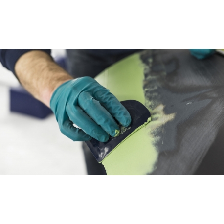 Plamuur rubber - complexe contouren