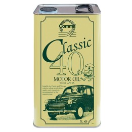 Comma Classic Motor Oil 40 / 20W-50 voor hoge buitentemperatuur 5ltr