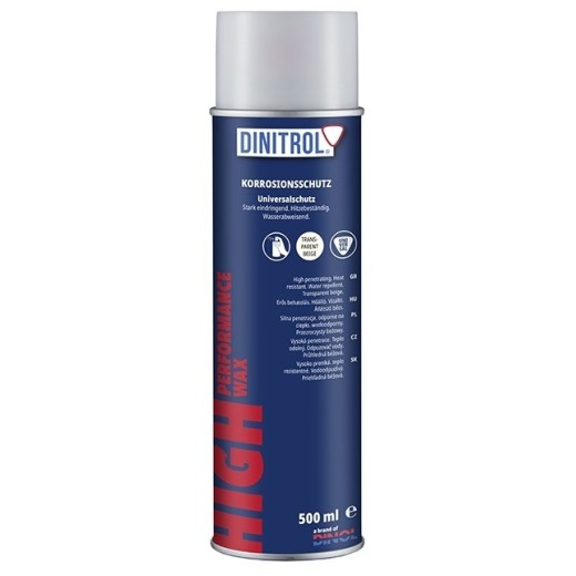 DINITROL High Performance Wax - Corrosiewerende coating - spuitbus 500 ml