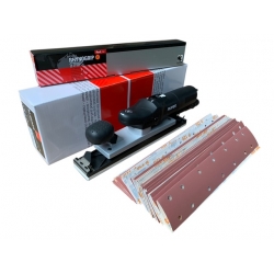 RUPES Superdeal SL42AES Elektrische schuurmachine met stofafzuiging 70x400mm incl. assortiment schuurstroken