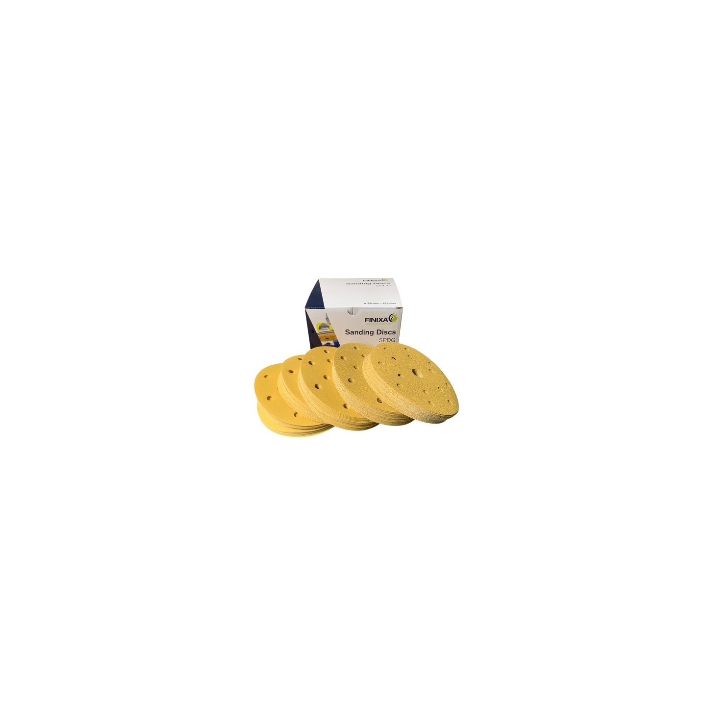 Schuurschijven 150mm Rhynogrip Plusline 6H +1CH doos 50 vel