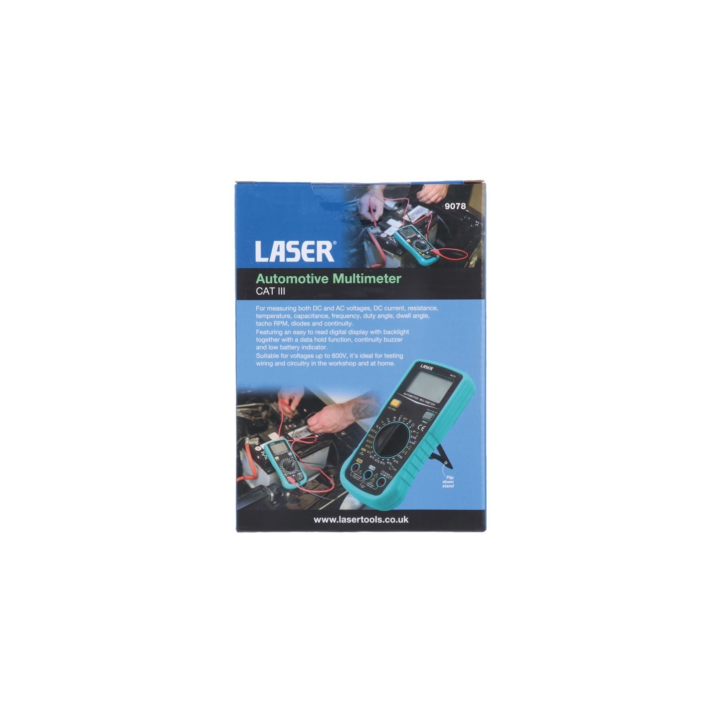Contacthoek / multimeter Automotive - LASER