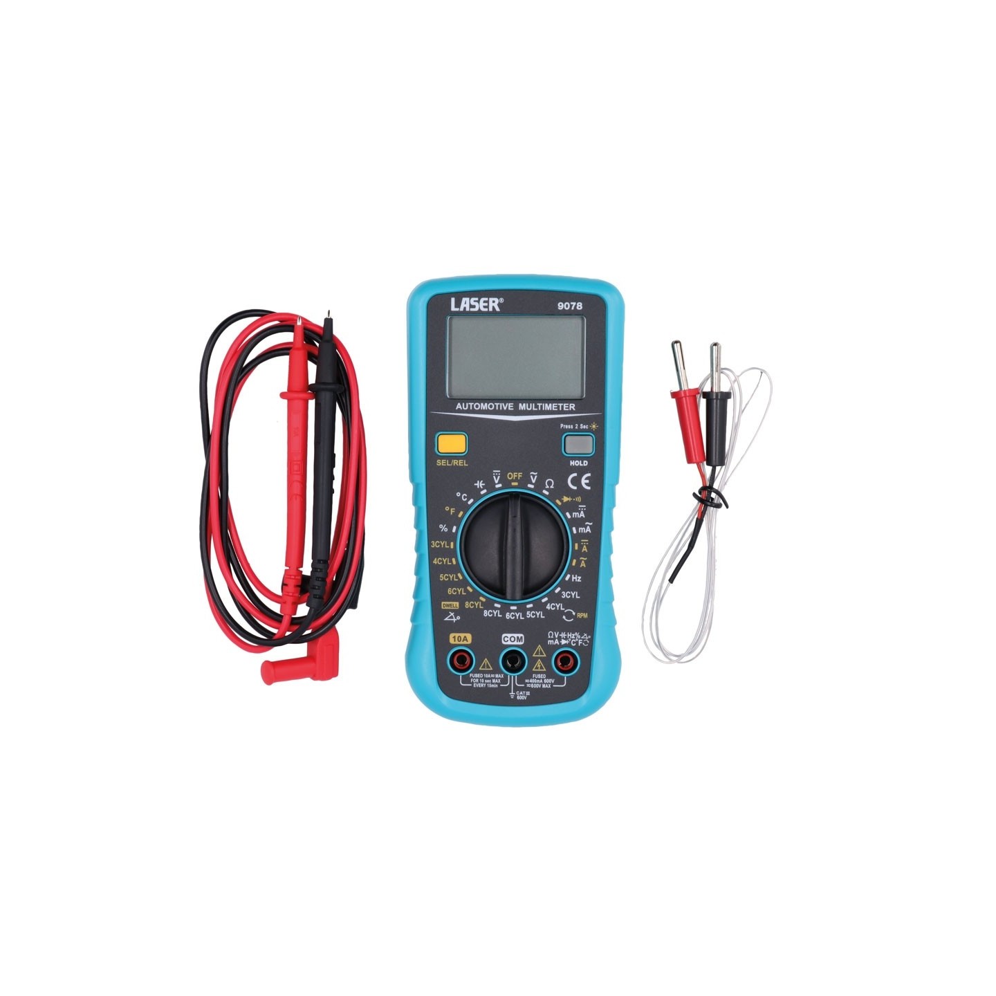 Contacthoek / multimeter Automotive - LASER