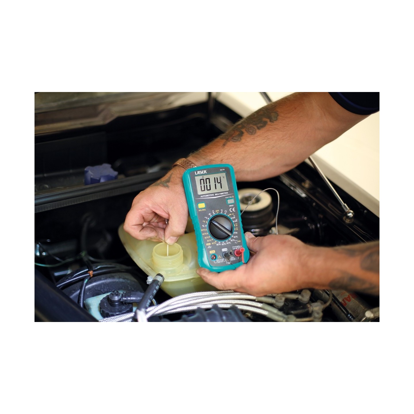Contacthoek / multimeter Automotive - LASER