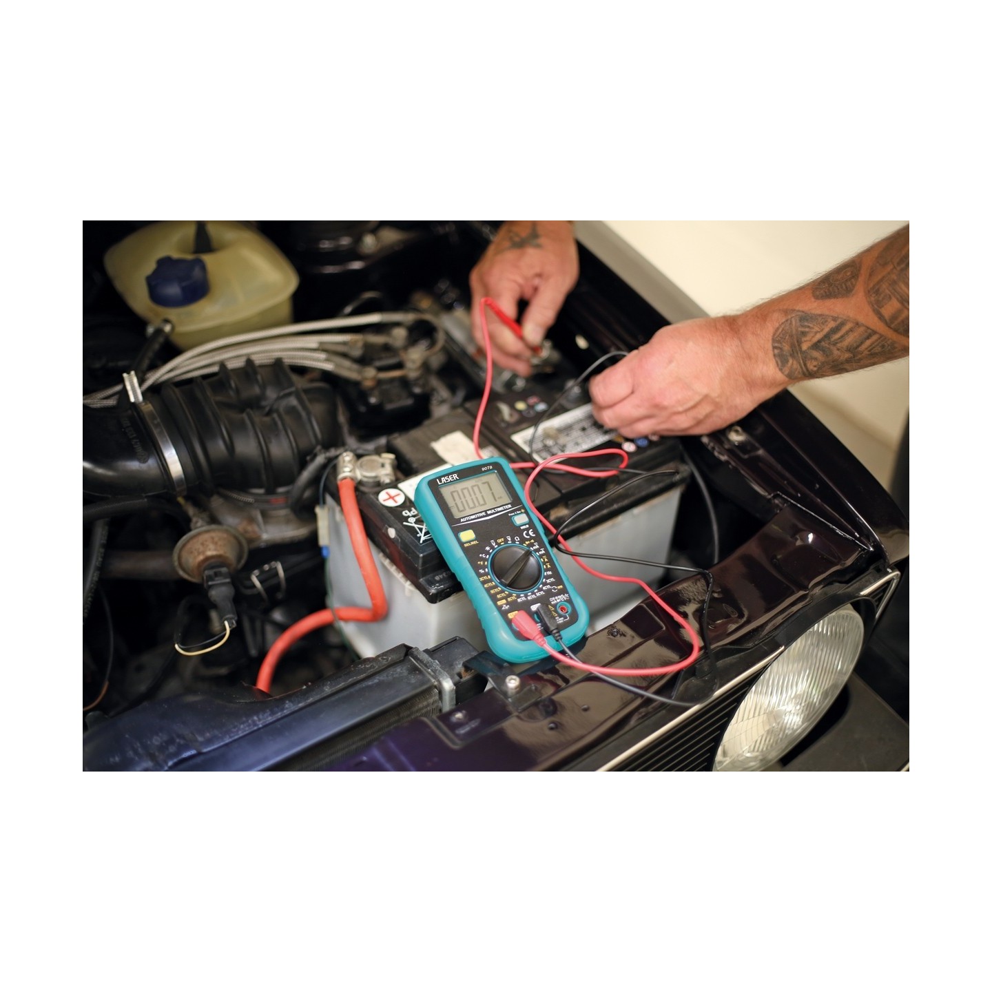 Contacthoek / multimeter Automotive - LASER