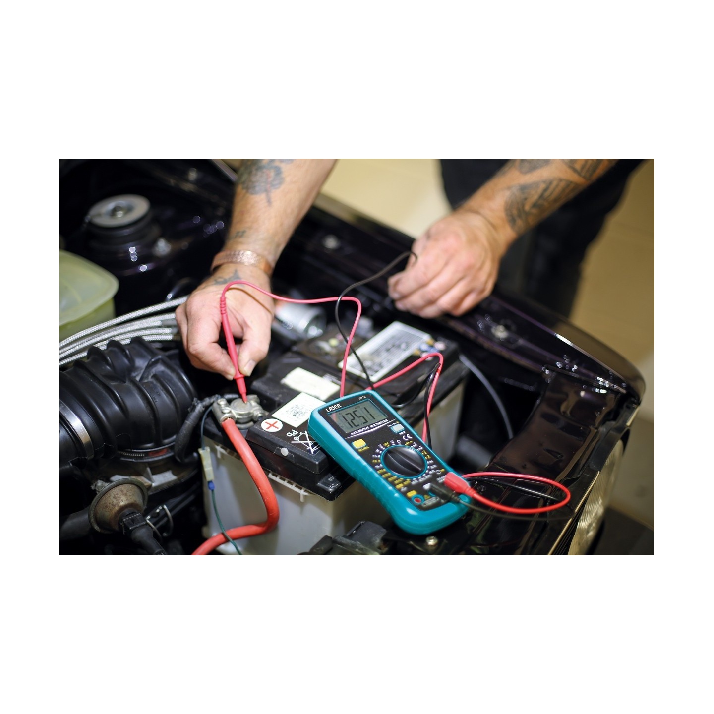 Contacthoek / multimeter Automotive - LASER