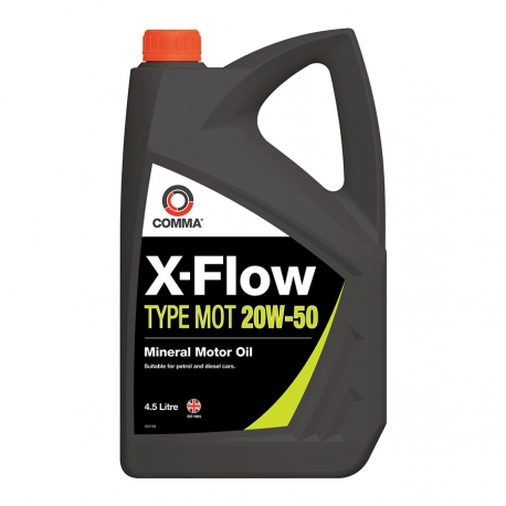 Comma X-Flow Motor olie 20W50 4.5 Liter