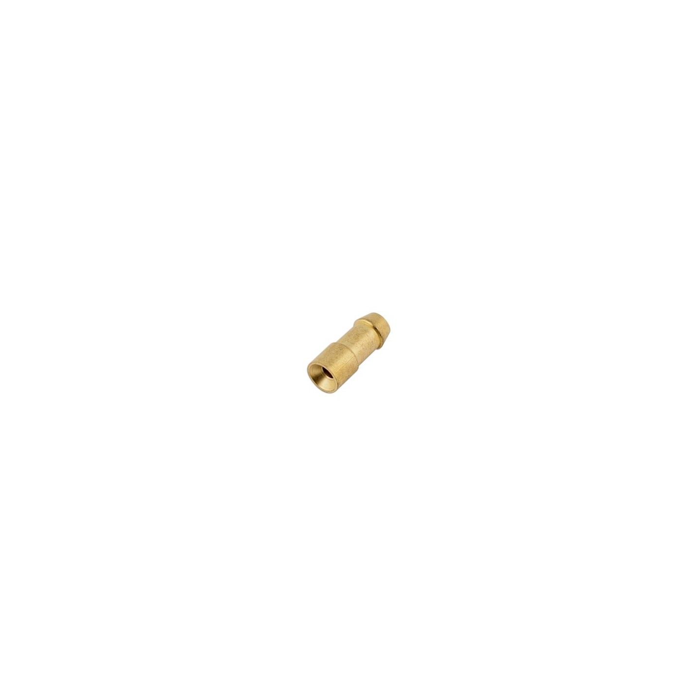 Messing kogelconnector- 50 stuks - brass bullet connector