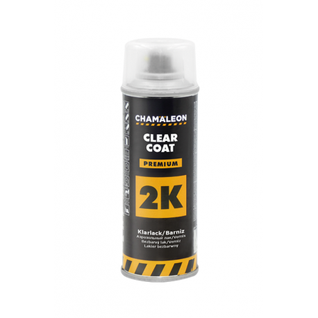 2K blanke lak premium hoogglans spuitbus 200ml Chamäleon