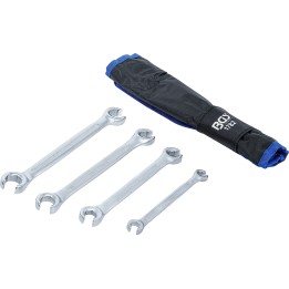 Open ringsleutel set 4-delig INCH maten