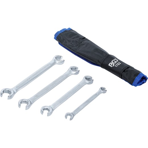 Open ringsleutel set 4-delig INCH maten