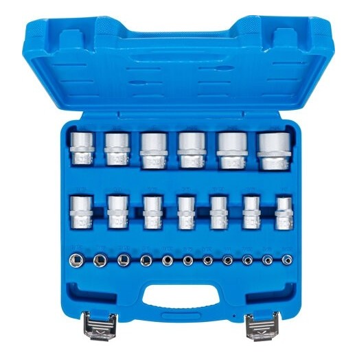 Doppenset 192-delig, PRO TORQUE SAE INCH maten