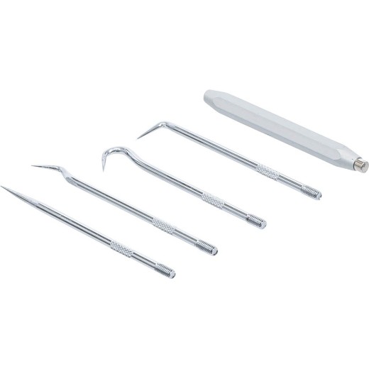 Haak en pick set 4-delig