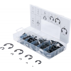 E-borgring assortiment, 1,5 - 22 mm, 300-dlg.