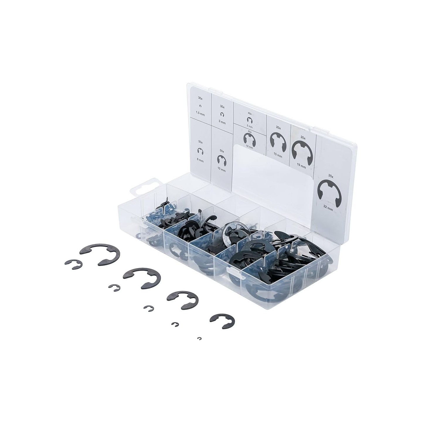 Assortiment E-clip 300 delig