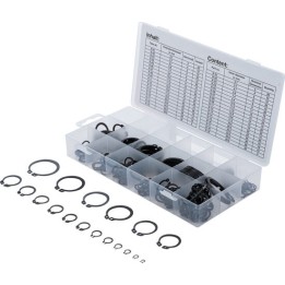 Assortiment borgring/circlip buitenwerks INCH 300 st.