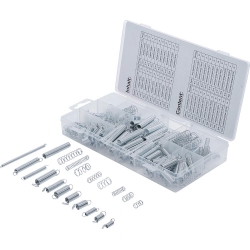 Assortiment duw en trekveren 200 stuks