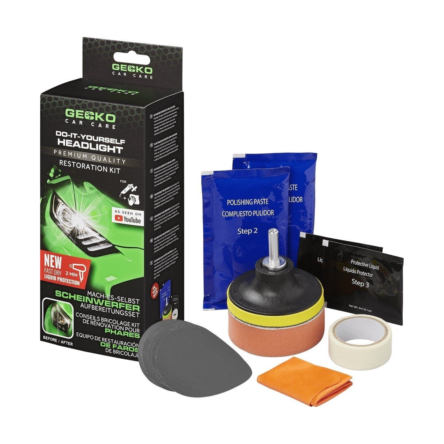 Tapijt en bekleding reparatie set
