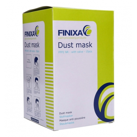 MAS 35 - stofmasker P3 met ventiel - 10st. Finixa