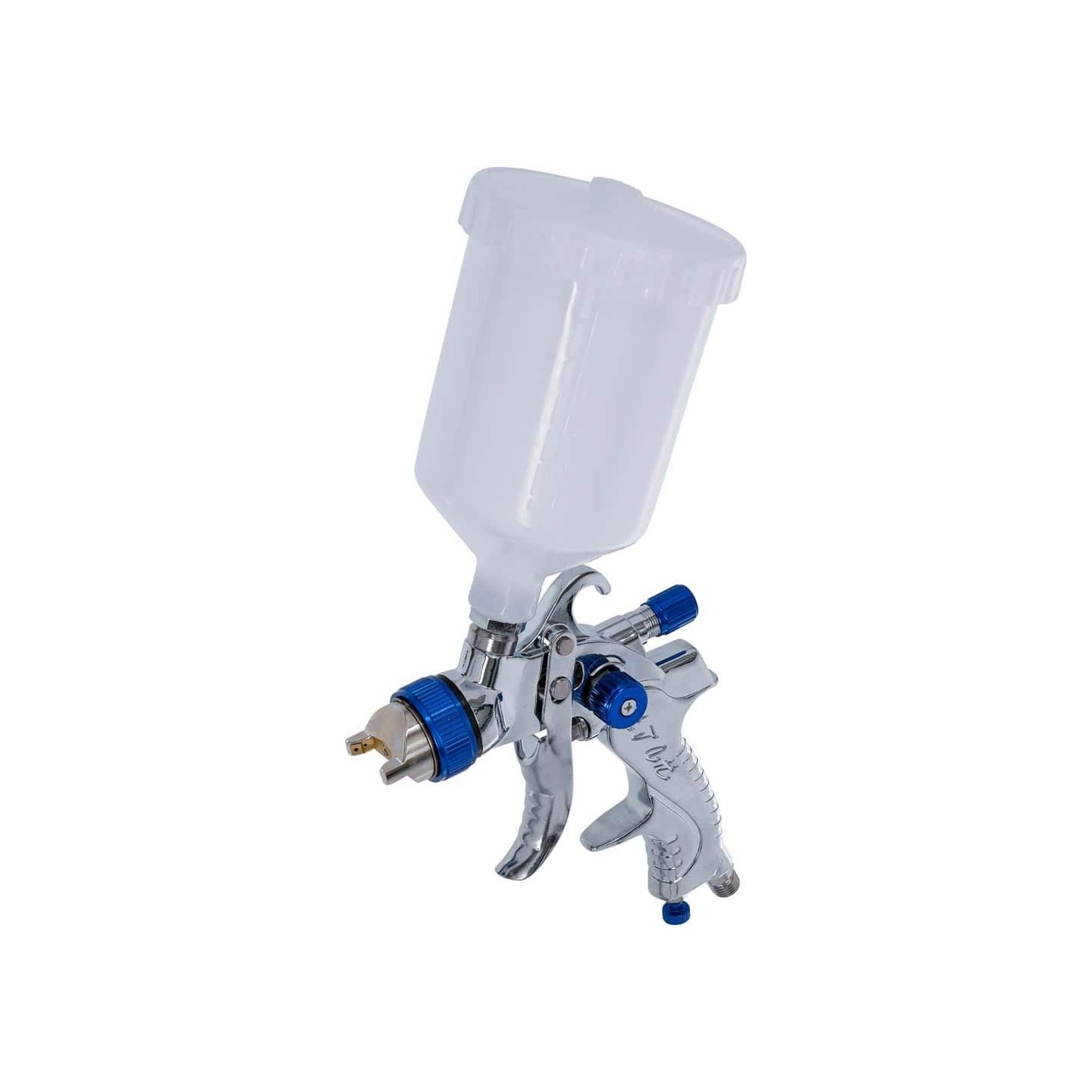 Verfspuit met 3 nozzle sets BGS 70048