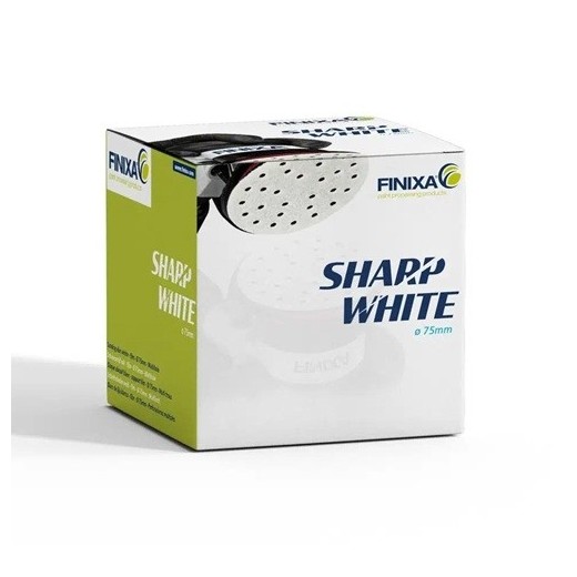 SharpWhite schuurschijven Ø75mm - Multihole P80 50st. - Finixa