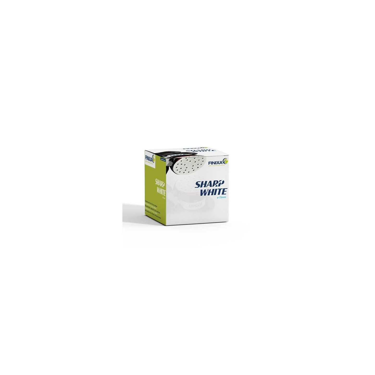 SharpWhite schuurschijven Ø75mm - Multihole P80 50st. - Finixa
