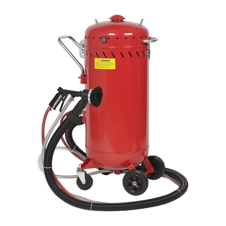 Mobiele straalketel met afzuiging