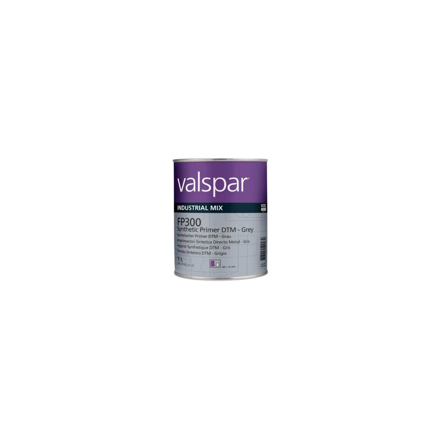Synthetic Primer DTM grey FP300 - 5 Liter Valspar VIM