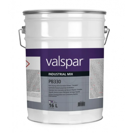 PB330 Fast Drying Anti-Corrosion Primer “Tintable” - 16 Liter Valspar VIM
